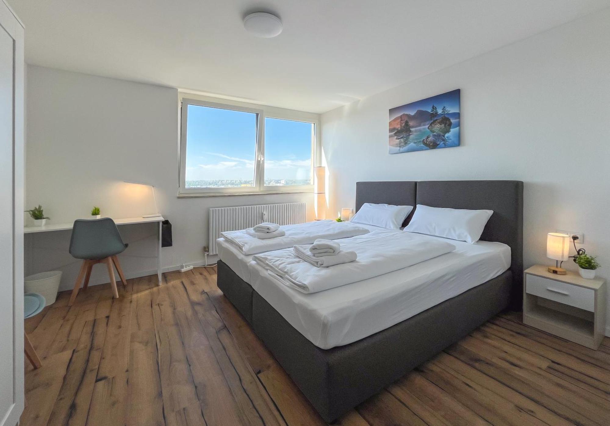 Rosenberg-Suites - Zentral, Stellplatz, Grosse Terasse, Business & Privat Heilbronn Exteriér fotografie